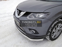 Nissan X-Trail 2015 Защита передняя нижняя (длинная) 60,3 мм